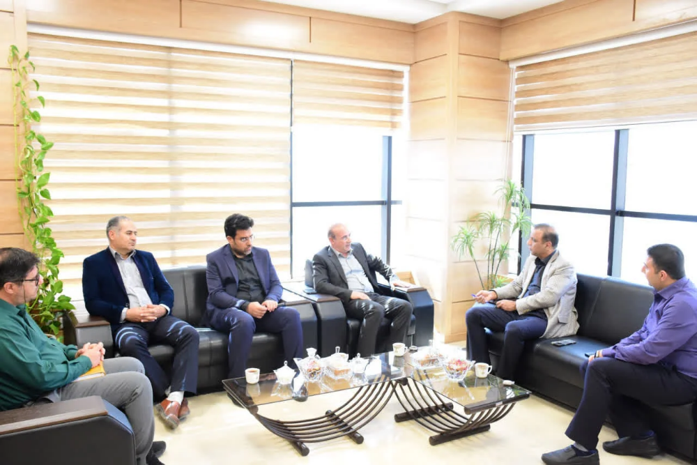 دیدار مدیر عامل فولاد سفید دشت با رئیس پارک علم و فناوری
