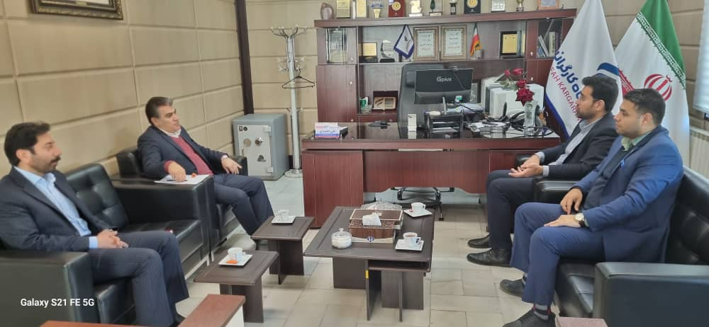 دیدار مدیر عامل صندوق پژوهش و فناوری استان با مدیر عامل شعب بانک رفاه کارگران استان